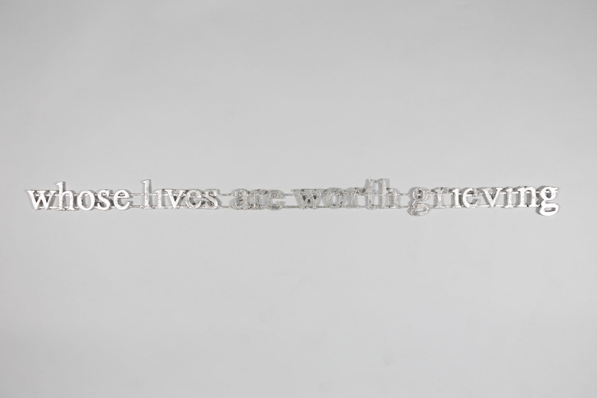 Whose lives are worth grieving